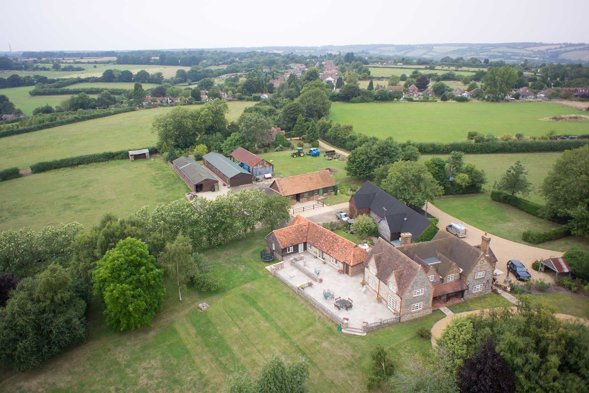 <span style="color:#174028">Aerial & drone photography</span>